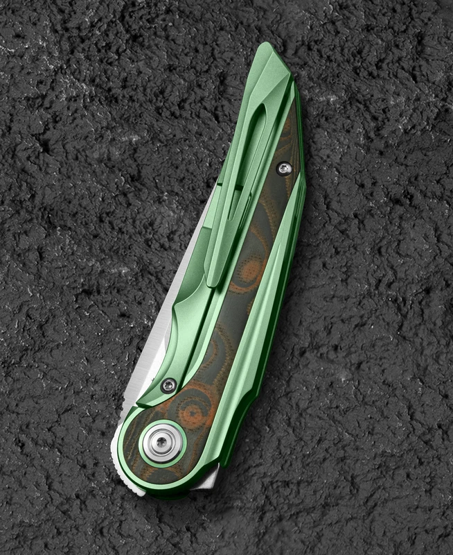 Bestech Knives Blind Fury Titanium Green - Image 5