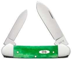 Case Brilliant Green Bone Smooth Canoe