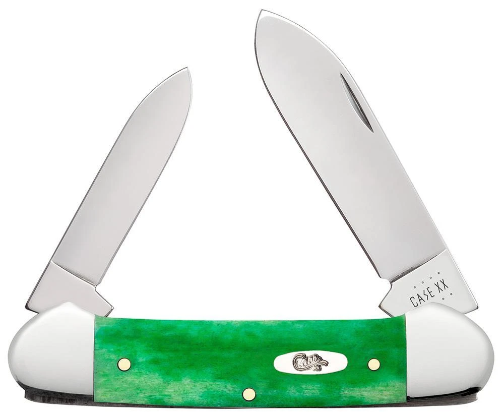 Case Brilliant Green Bone Smooth Canoe