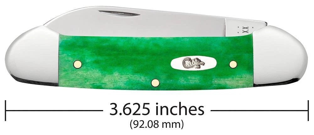 Case Brilliant Green Bone Smooth Canoe - Image 2