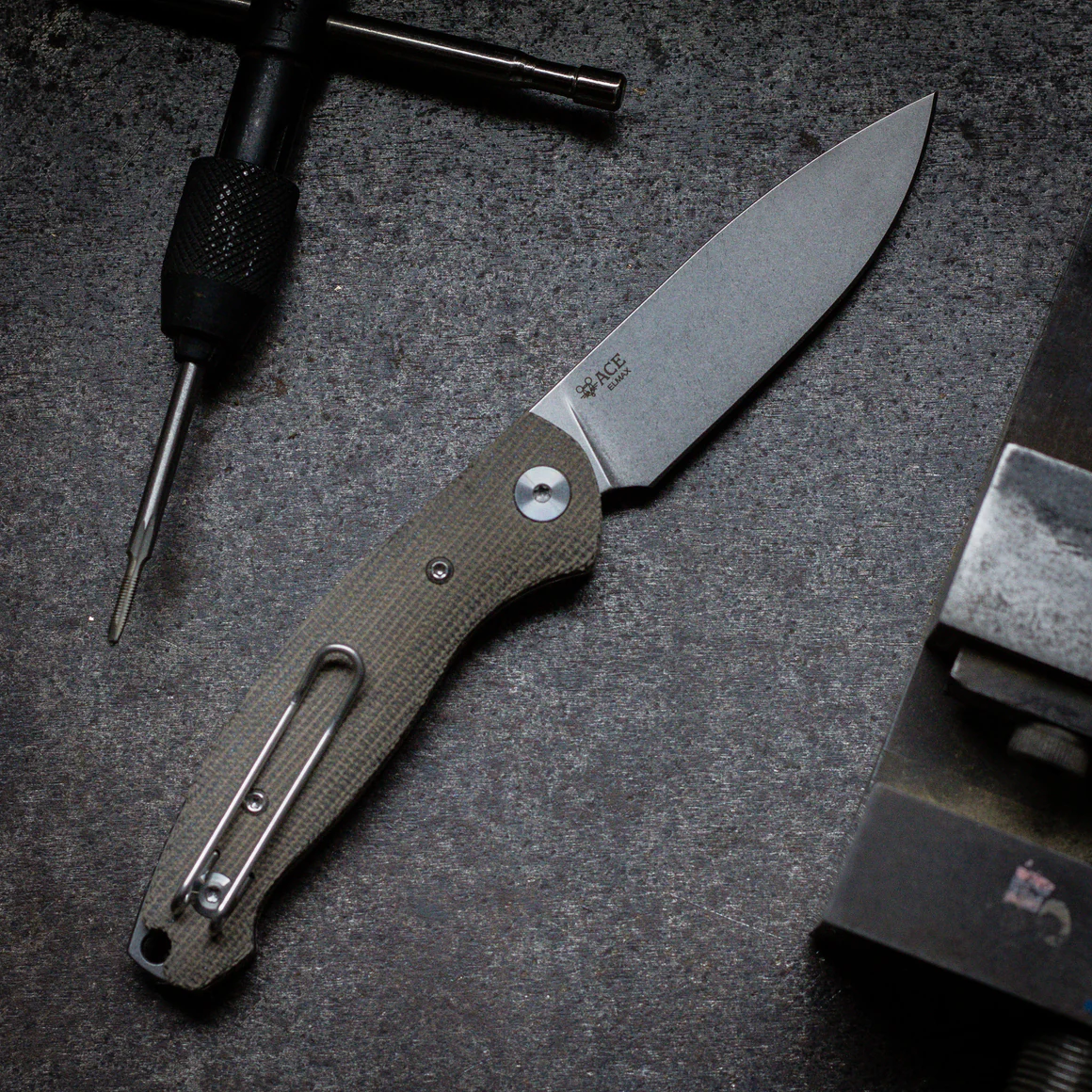 GiantMouse ACE Farley Micarta - Image 3