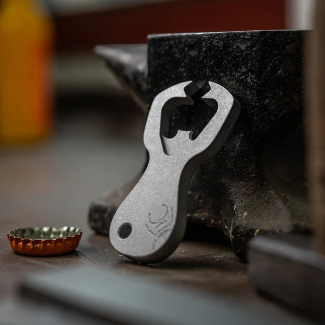 Buba Design Bottle Opener "Beetle" Titanium