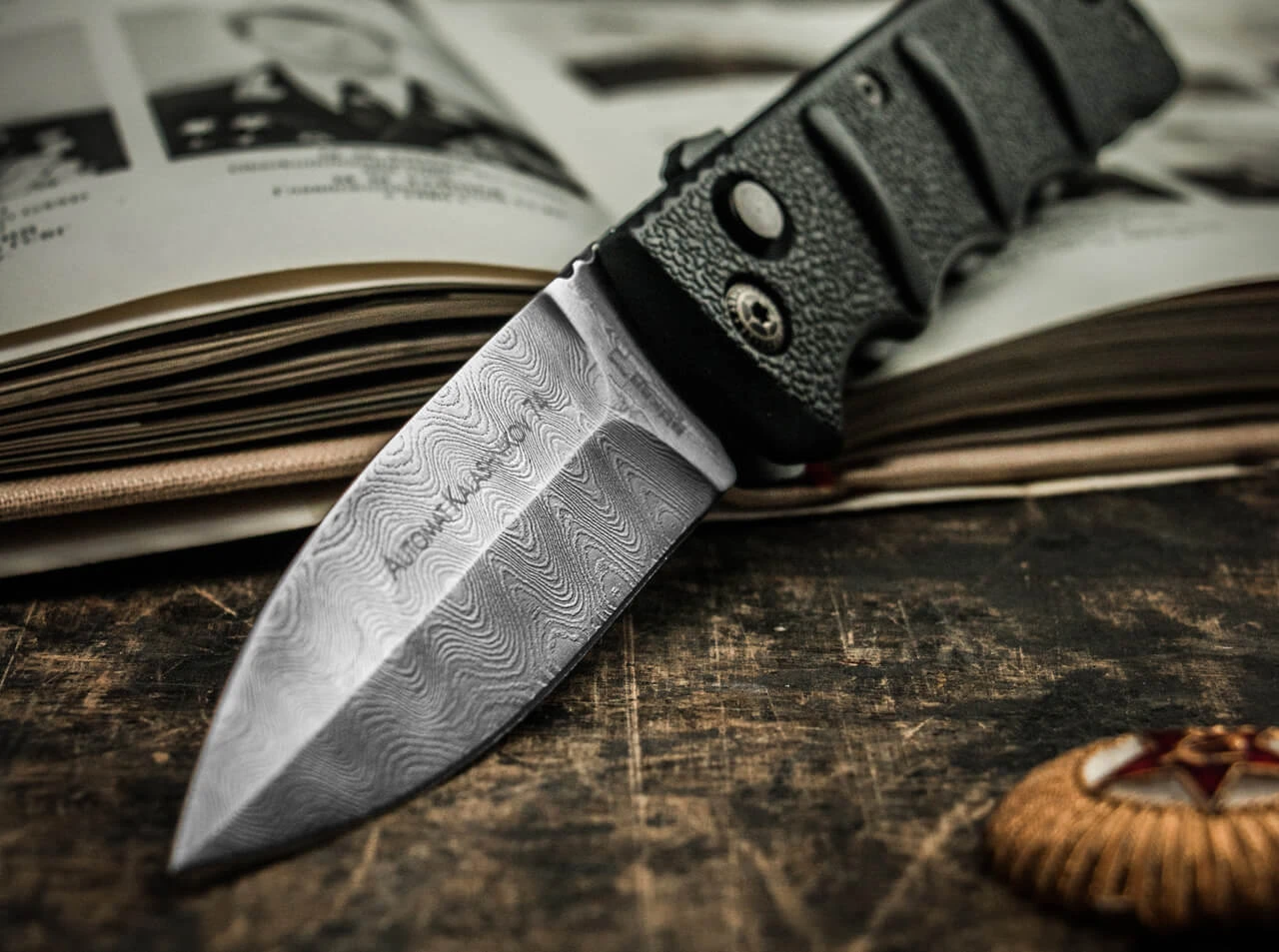 Böker Plus AKS-74 Spearpoint Damascus - Image 3