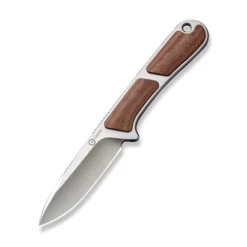 Civivi Mini Elementum Fixed Brown Linen Micarta