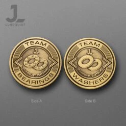Justin Lundquist Coin, Team Washers Vs Team Bearring