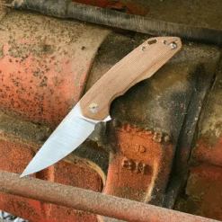 GiantMouse ACE Corta - Natural Canvas Micarta