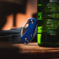 GiantMouse ACE Nibbler Blue Aluminium