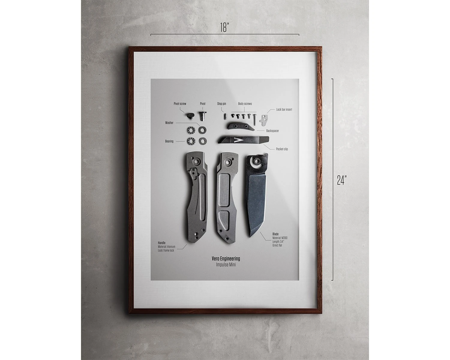 Vero Engineering Knife Poster - Impulse Mini - Image 2