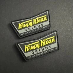 Justin Lundquist Krispy Klean Grinds Patch Set (Yellow)