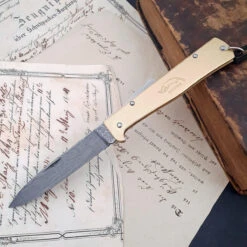 Otter Mercator Brass Damascus With Clip