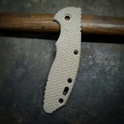 Rick Hinderer XM18 3.5" Scales Canvas Micarta Textured