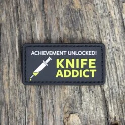 Knife Addict Achievement Patch