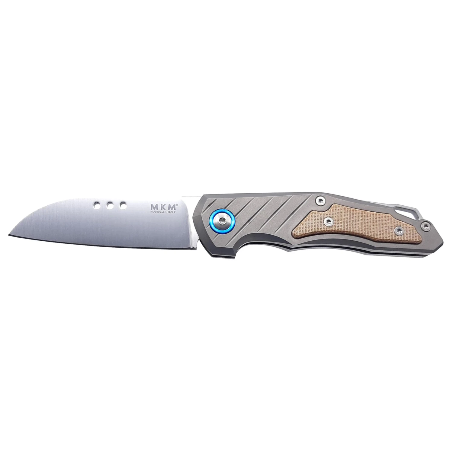 MKM Root Titanium Natural Micarta