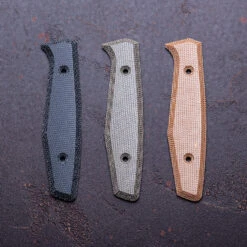 Daily Knives AK1 Scales Canvas Micarta