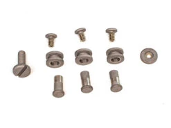 Rick Hinderer XM-18 3.5″ Komplettes Hardware Kit Titan Working Finish